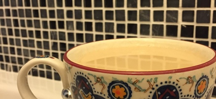 Grouting and chai tea