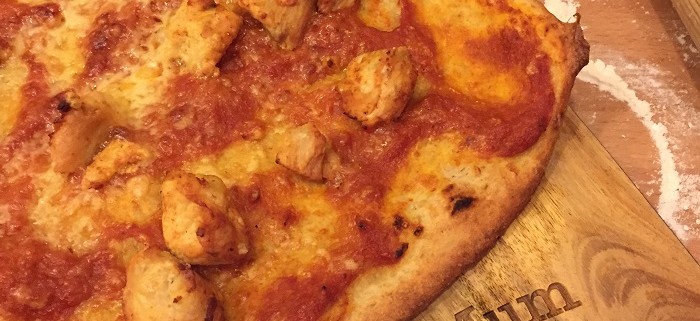 Wholemeal pizza