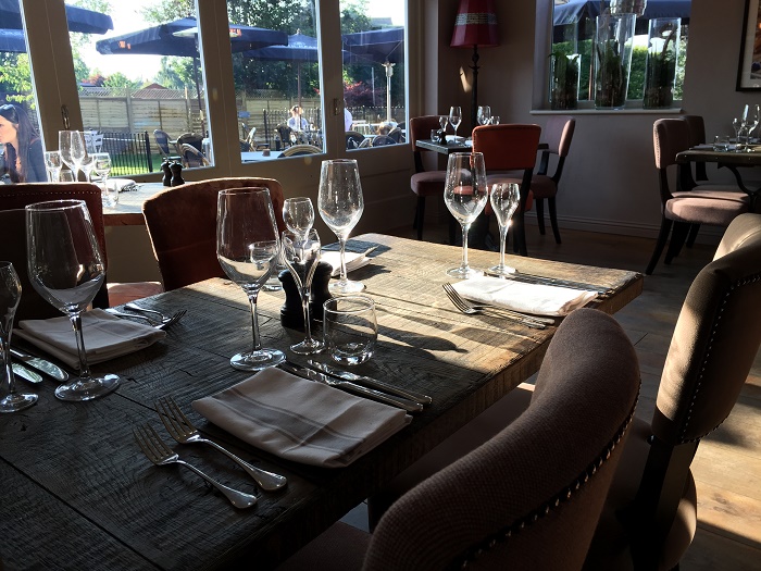 Dining at The Goudhurst Inn