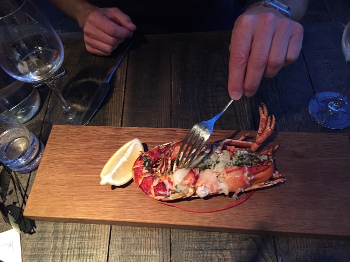 Lobster at The Goudhurst Inn
