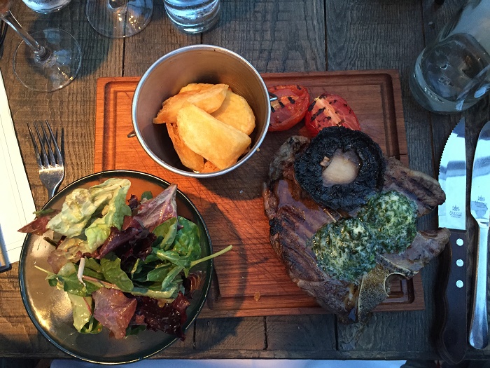 Steak at The Goudhurst Inn