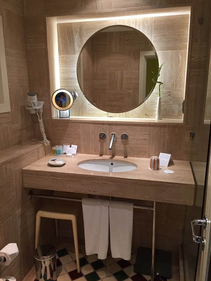 Bathroom at the Seaside Palm Beach Hotel, Gran Canaria