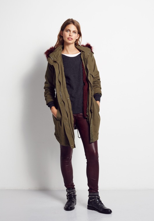 hush 'fire' parka