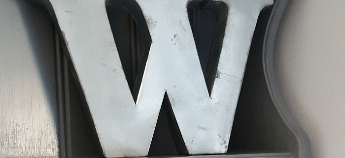 T K Maxx tin letter