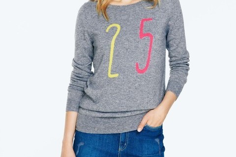 Boden's 25th December sparkle jumper £89