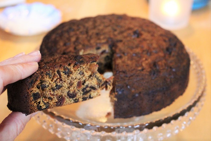 Organic Christmas cake 2015