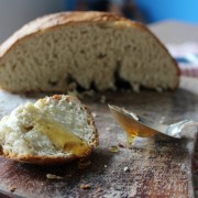 Quick rise loaf with honey and buckwheat