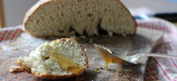 Quick rise loaf with honey and buckwheat