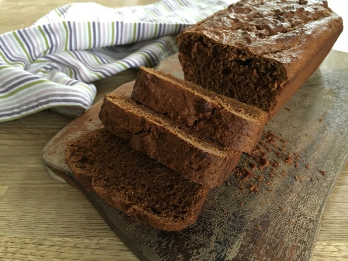 Black treacle gingerbread