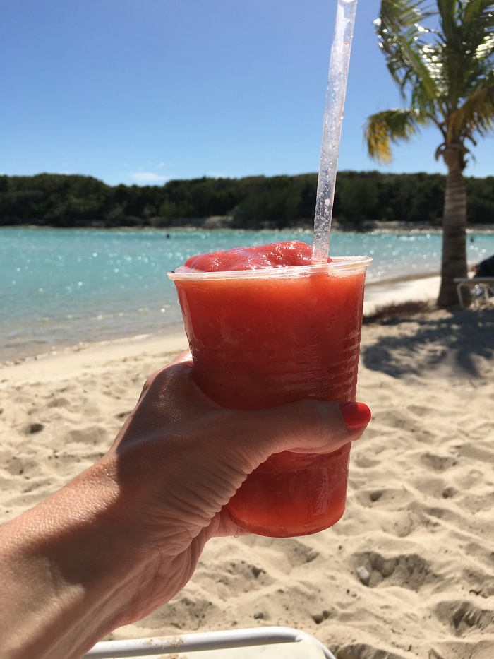Cocktails on the beach