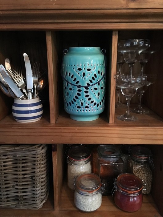 Cupboard close up