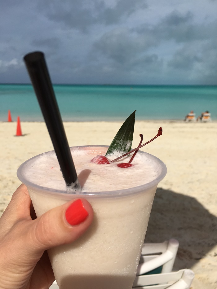 More cocktails - this time at Castaway Cay