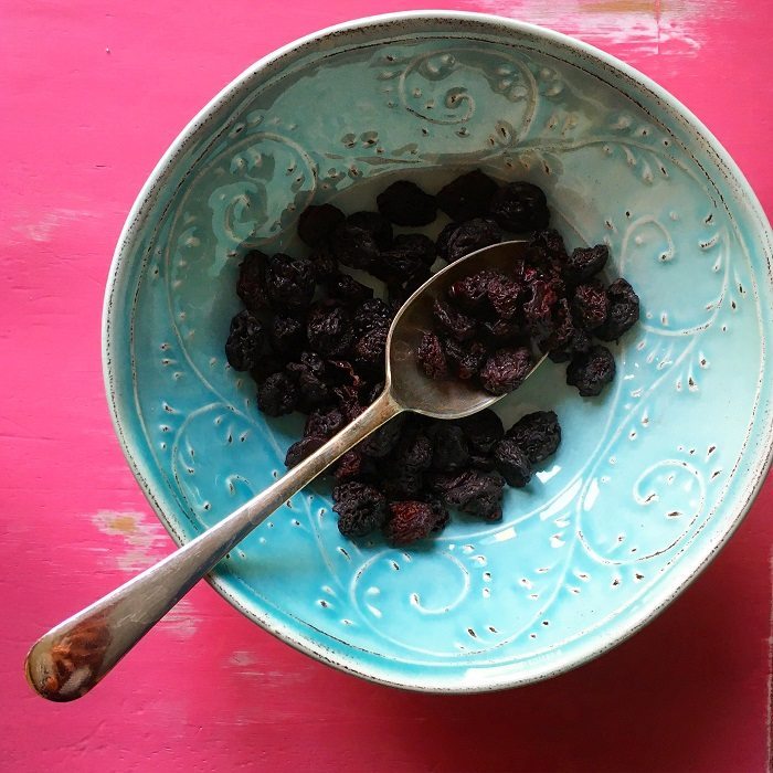 Dried cherries