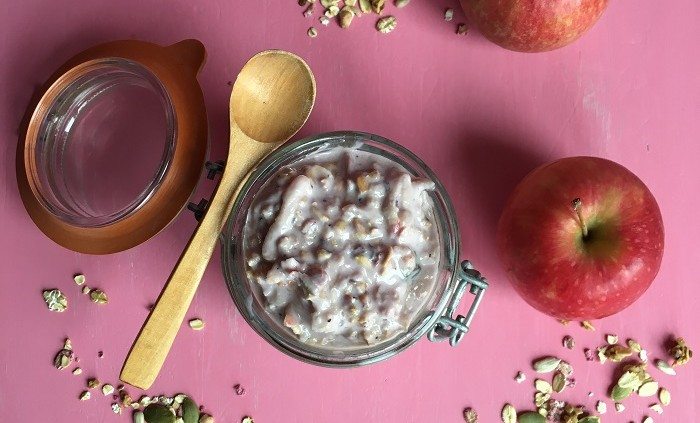 Bircher muesli pot