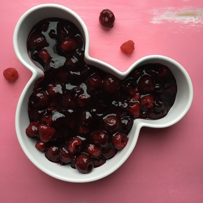Cherry and berry pie filling