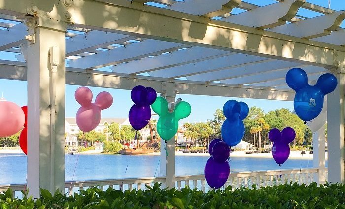 Balloons on Disney's BoardWalk