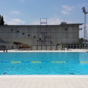 Piscines Municipals de Montjuïc from Kylie's 'Slow' video