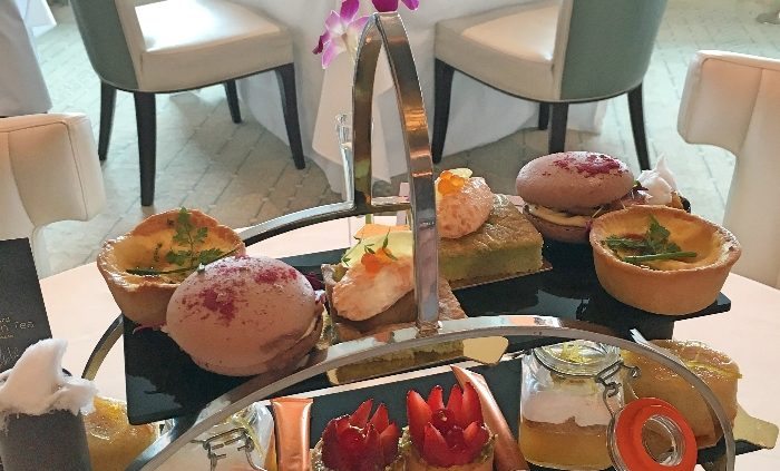 Eric Lanlard's afternoon tea on board Britannia