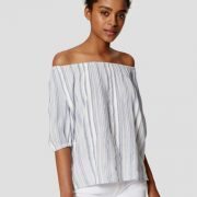 Multicolour striped top by Loft