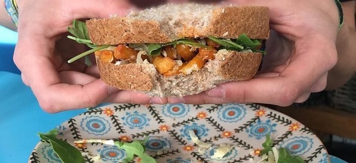 Sam's posh chip butty