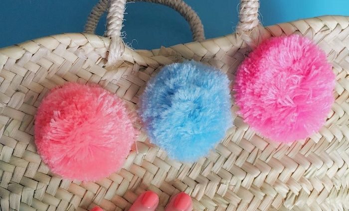Edit 58 mini pom pom basket