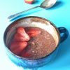 Overnight chocolate chia oats