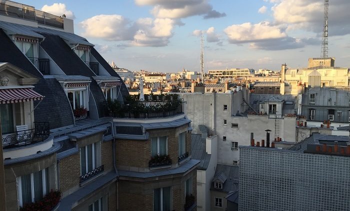 Ratatouille rooftops in Paris