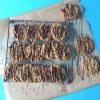 oat bran flapjack cookies with chocolate