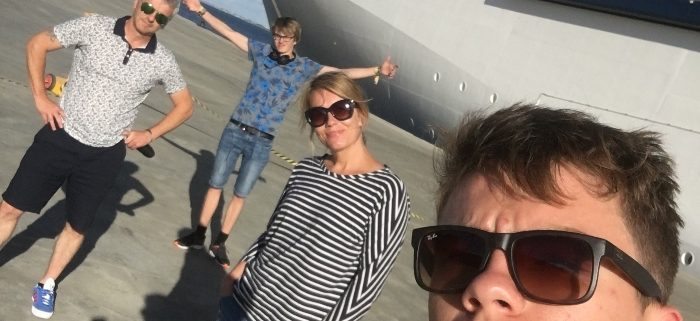 Team Wiggo and the Celebrity Eclipse