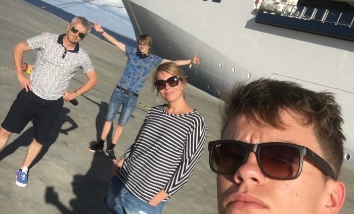 Team Wiggo and the Celebrity Eclipse