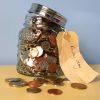 Money jar - saving for a rainy day