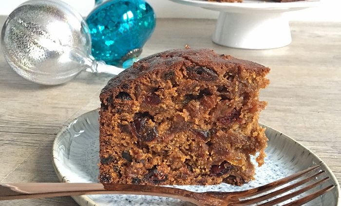Cranberry, apricot and orange the Christmas cake 2016