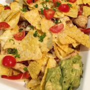 Turkey nachos with Capsicana