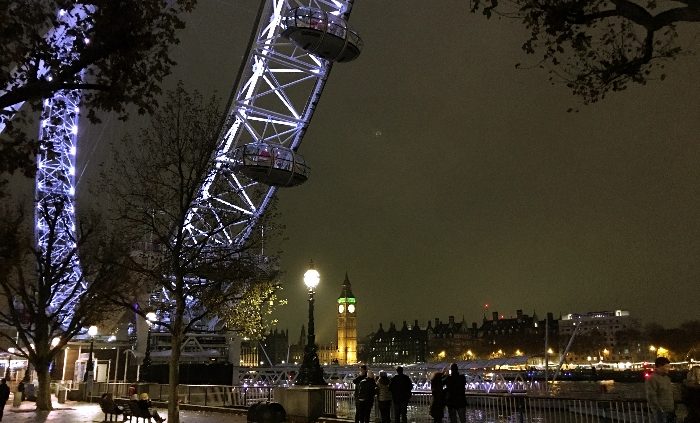 Sailing to Neverland - the London Eye