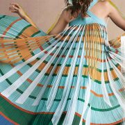 The dramatic dress of dreams: Abstraction maxi dress from Anthropologie
