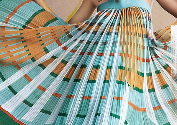 The dramatic dress of dreams: Abstraction maxi dress from Anthropologie