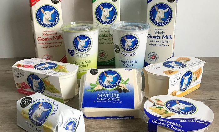 Vary your dairy - goats' milk products from St Helen's Farm