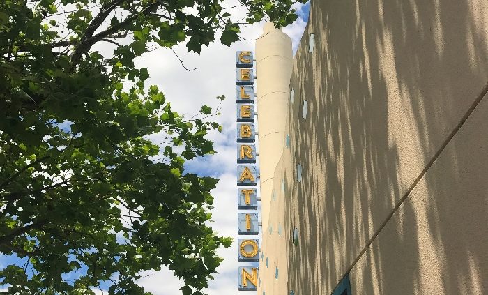 Visit Celebration: the iconic movie theatre in Celebration, Florida