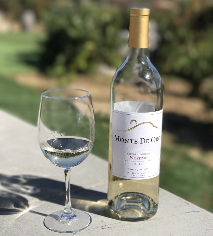 Monte de Oro's Nostimo white wine