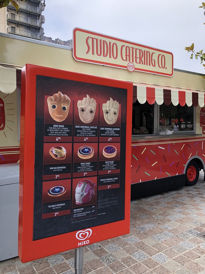 Brand new Marvel Summer of Superheroes food and drink options