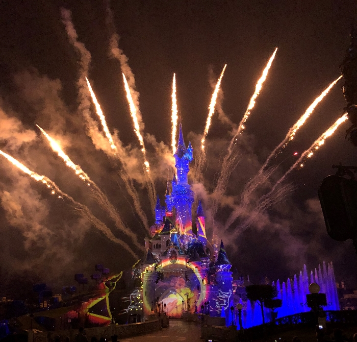 Disney Illuminations nighttime spectacular