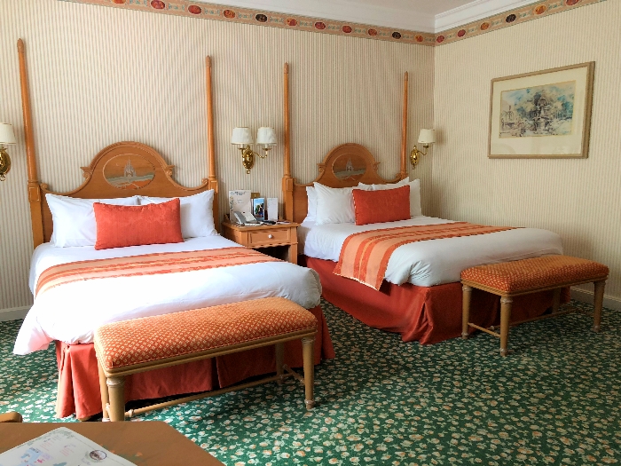 Our gorgeous room at the Disneyland Hotel