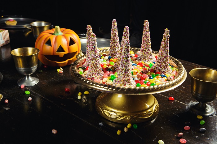 A Halloween Feast in the Great Hall at Hogwarts