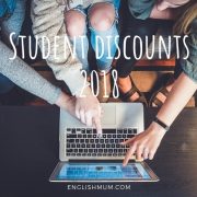 Student discounts for 2018