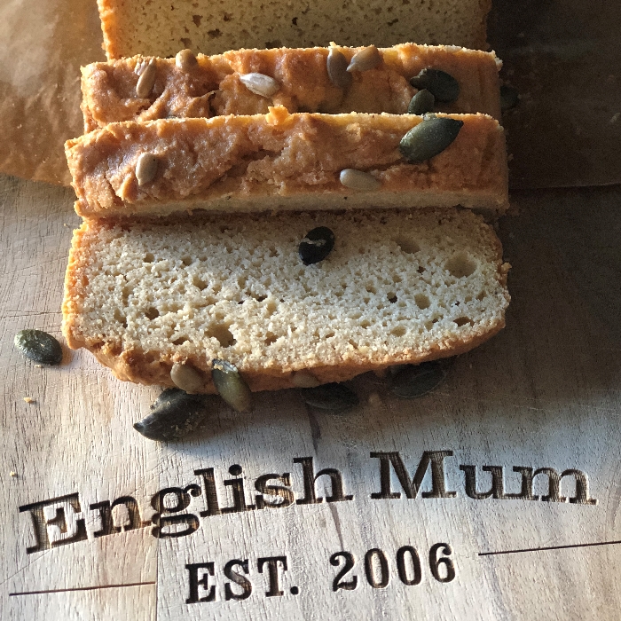 Grain free, gluten free and low carb coconut and almond bread