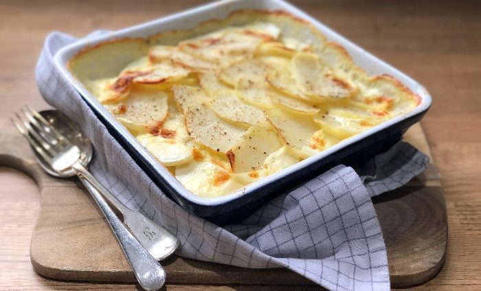 Classic potatoes dauphinoise