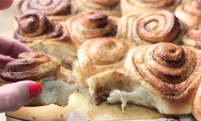 Swedish cinnamon buns kanelbullar