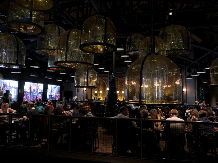 The incredible steampunk themed interior of Toothsome Chocolate Emporium and Savory Feast Kitchen