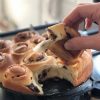 Chocolate swirl buns