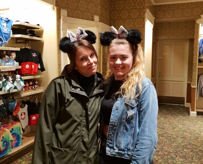 Minnie Ears at Mickey's Very Merry Christmas Party